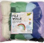 folia Bastelfilz-Set mehrfarbig