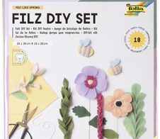 folia Bastelfilz-Set mehrfarbig