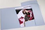 PAGNA Eckspanner Pastel Eco DIN A4 graublau