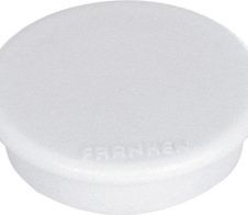 FRANKEN Magnet Ø 2,4 x 0,63 weiß