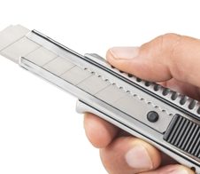 DAHLE Cuttermesser 18 mm grau