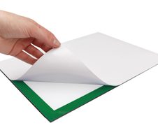 magnetoplan Magnetrahmen selbstklebend A4 grün