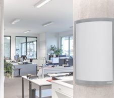 magnetoplan Magnetrahmen selbstklebend A4 grau