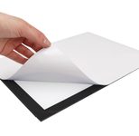 magnetoplan Magnetrahmen selbstklebend A4 schwarz