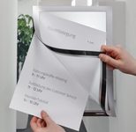 magnetoplan Magnetrahmen selbstklebend A3 silber