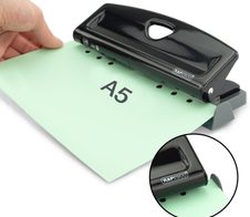 RAPESCO® Locher für Terminplaner schwarz