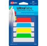 AVERY Zweckform UltraTabs Schmal Haftmarker 6,4 x 2,5 cm, farbsortiert