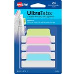 AVERY Zweckform UltraTabs Schmal Haftmarker 6,4 x 2,5 cm, farbsortiert
