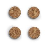 Zeller Magnete Ø 2,8 x 0,3 braun