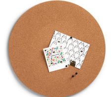 Zeller Pinnwand 44 x 44 cm Kork braun