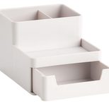 Zeller Schreibtisch-Organizer 15,3 x 11,2 x 9,3 cm grau