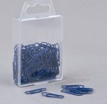 Gowi Büroklammern Metall blau