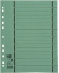 OXFORD Trennblätter DIN A4 250 g/m² grün