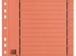 OXFORD Trennblätter DIN A4 250 g/m² orange