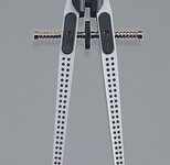 FABER-CASTELL Zirkel Grip 2001 silber