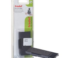 trodat Ersatzstempelkissen 6,8 x 2,4 cm schwarz
