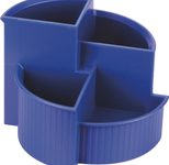 helit Stiftehalter 14,0 x 14,0 x 10,0 cm blau