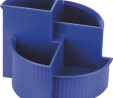 helit Stiftehalter 14,0 x 14,0 x 10,0 cm blau