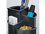 helit Stiftehalter 14,0 x 14,0 x 10,0 cm schwarz