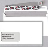 dots Briefumschläge DIN lang mit Fenster haftklebend
