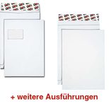 dots Versandtaschen DIN B4 weiß