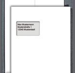 dots Faltentaschen DIN C4 extraweiß