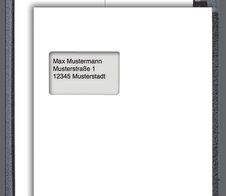 dots Faltentaschen DIN C4 extraweiß