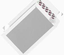 dots Papprückwandtaschen DIN C4 weiß