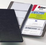 DURABLE Visitenkartenmappe schwarz