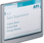 DURABLE Türschild 14,9 x 10,55 cm grafit