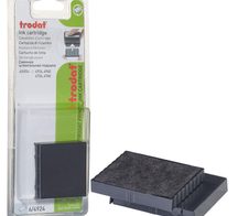 trodat Ersatzstempelkissen 4,0 x 4,0 cm schwarz