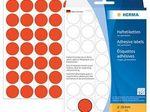 HERMA Klebepunkte Ø 19,0 mm rot