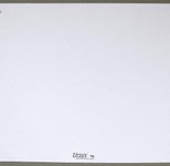 Ursus Schreibtischunterlage 52,5 x 37,5 cm weiß