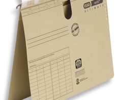 ELBA vertic Ultimate Hängehefter kaufmännische Heftung DIN A4 naturbraun