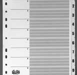 dots Ordnerregister Vollformat 1-10 DIN A4