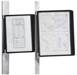 DURABLE Wand-Sichttafelsystem DIN A4
