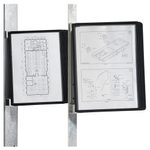 DURABLE Wand-Sichttafelsystem DIN A4