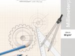 folia Millimeterblock DIN A3 Millimeter