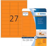 HERMA Etiketten 5141 orange 63,5 x 29,6 mm