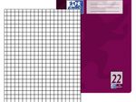 OXFORD Schulheft Lineatur 22 kariert DIN A4
