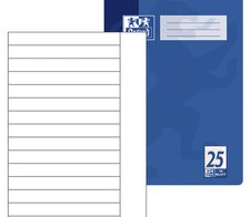 OXFORD Schulheft liniert DIN A4 16 Blätter