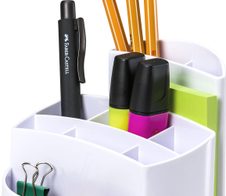 HAN Stiftehalter 14,0 x 14,0 x 10,9 cm weiß