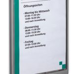 DURABLE Türschild 21,0 x 29,7 cm grafit