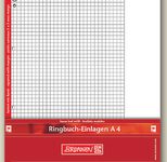 BRUNNEN Ringbucheinlagen DIN A4 kariert