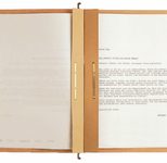 LEITZ Alpha Hängehefter kaufmännische Heftung DIN A4 naturbraun