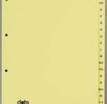 dots Ordnerregister Vollformat A-Z DIN A4
