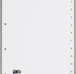dots Ordnerregister Vollformat 1-12 DIN A4