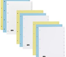 dots Ordnerregister Vollformat 1-12 DIN A4