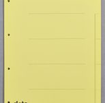 dots Ordnerregister Vollformat blanko DIN A4
