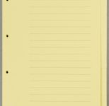 dots Ordnerregister Vollformat blanko DIN A4